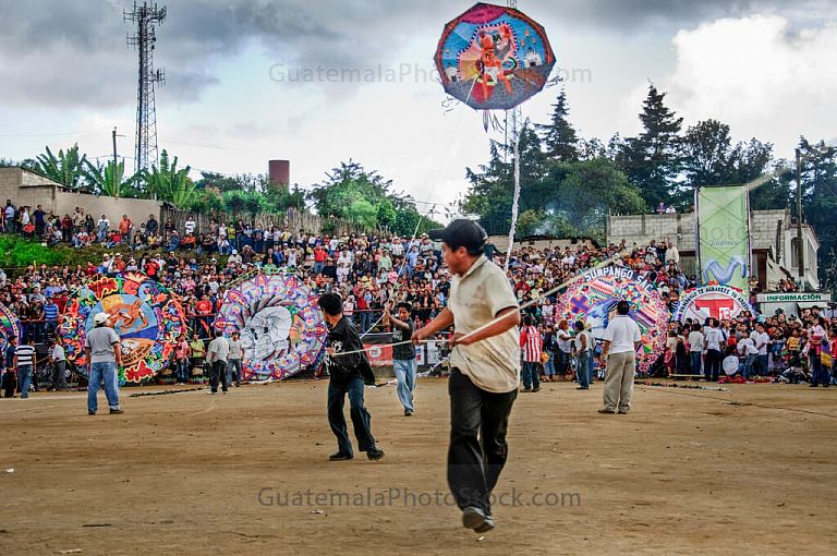 Barriletes gigantes de Sumpango