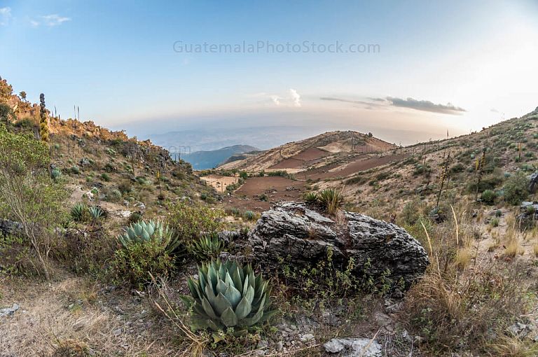 Paisaje de la Sierra de los Cuchumatanes