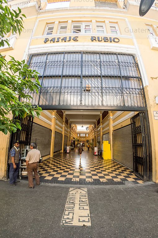 Pasaje Rubio y Sexta Avenida
