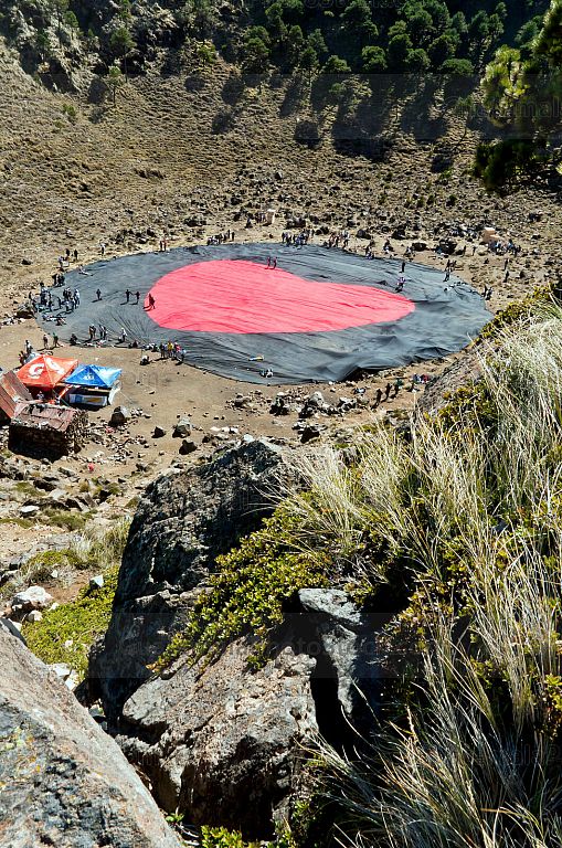 Crater del Volcán de Agua