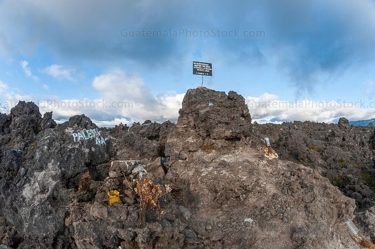 Cima del Volcán Cerro Quemado