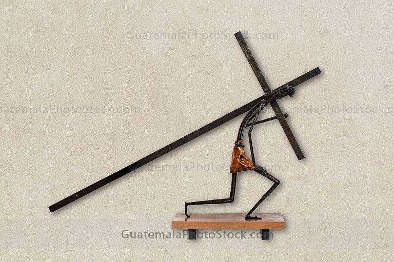 Santo Vía Crucis, Estación III Jesús cae por primera vez