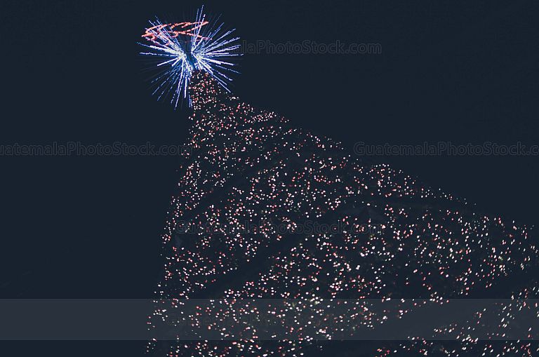 Obelisco en navidad