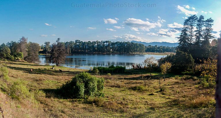 Panorama: Laguna de Lemoa