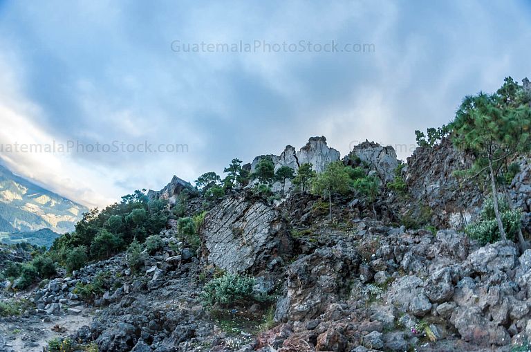 Riscos en el Volcán Cerro Quemado