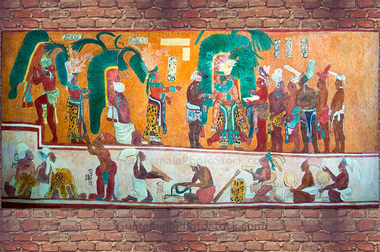 Replica del Mural de Bonampak