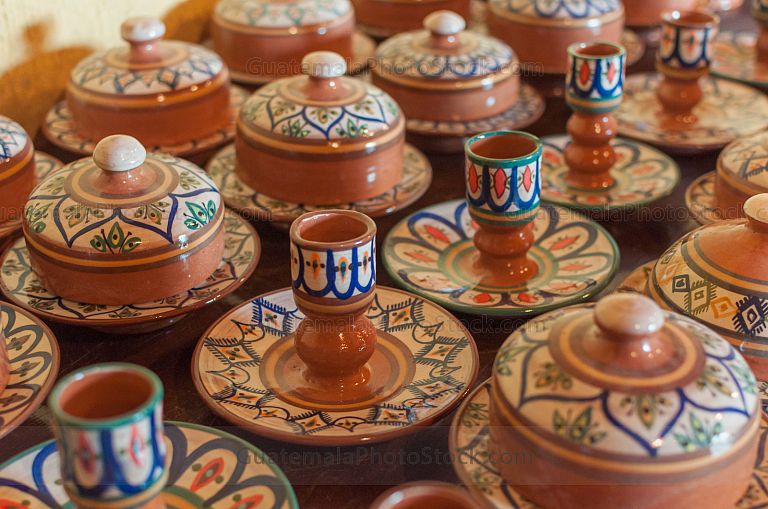Ceramica vidriada de Totonicapán