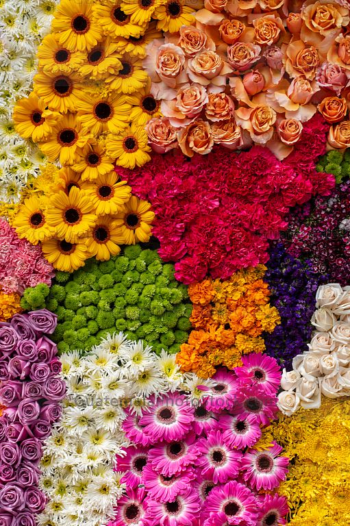 Detalle de arreglo floral