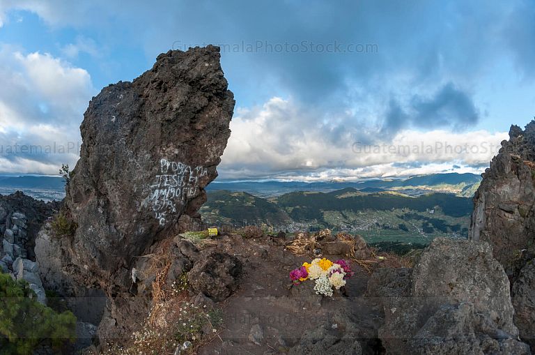 Centro ceremonial Volcán Cerro Quemado
