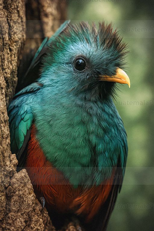 Majestuoso Quetzal en Bosque Nuboso