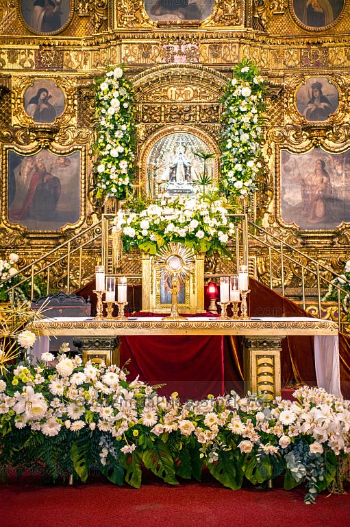 Altar del Santuario de Nuestra Señora del Carmen