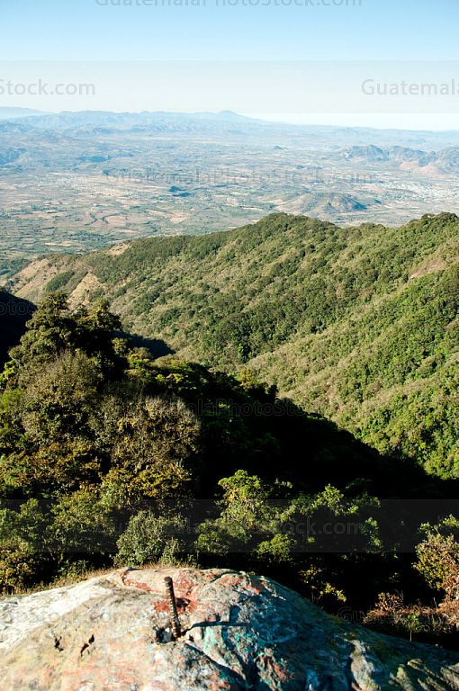 Vista desde la piedrona del Volcán Suchitán