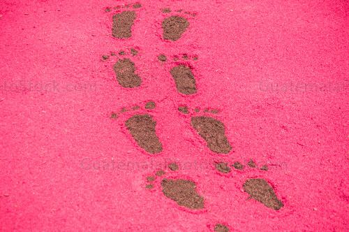 Detalle de la alfombra del Paseo de la Sexta Avenida