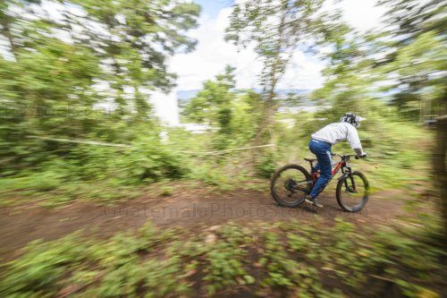 Carrera de bicicleta de montaña