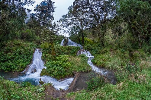 Cascadas del río de la Laguna Magdalena