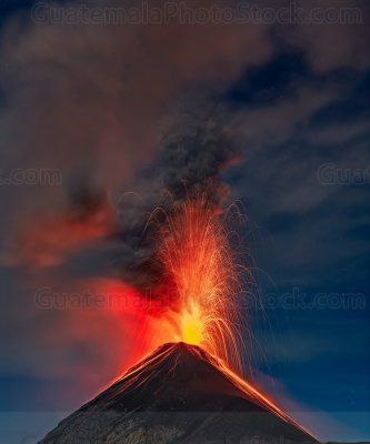 Erupción Volcán de Fuego