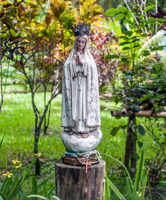 Imagen de la Virgen de Fatima