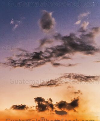Atardecer sobre la ciudad de Guatemala