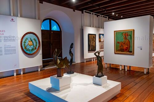 Sala de exposición del Munag