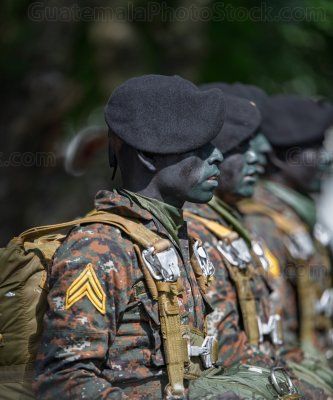 Kaibiles, desfile militar 2025