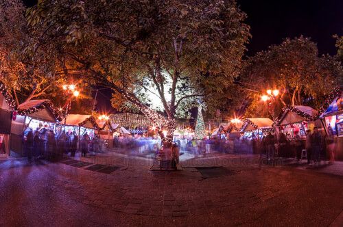 Festival navideño 2013 en el Parque Central