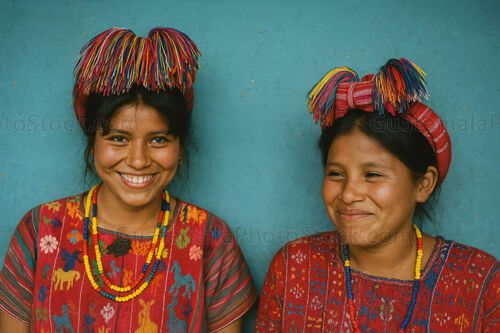 Mujer guatemalteca de etnia maya