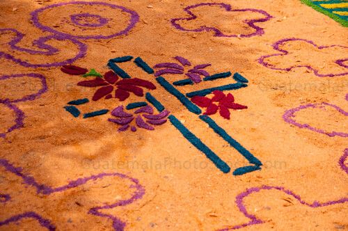 Detalle de la alfombra del Paseo de la Sexta Avenida