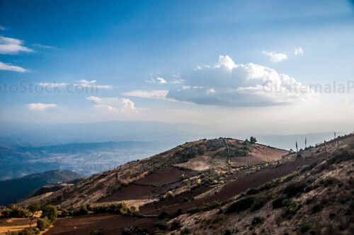 Paisaje de la Sierra de los Cuchumatanes