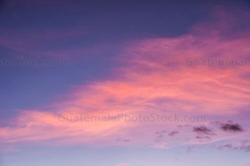 Celaje del atardecer