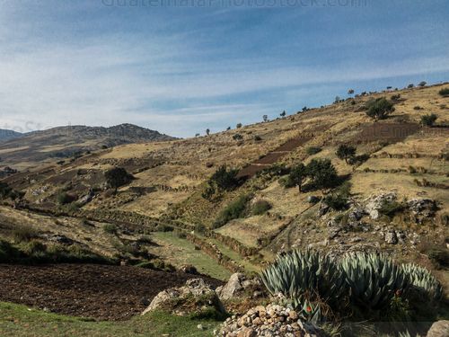 Paisaje de la cumbre de los Cuchumatanes
