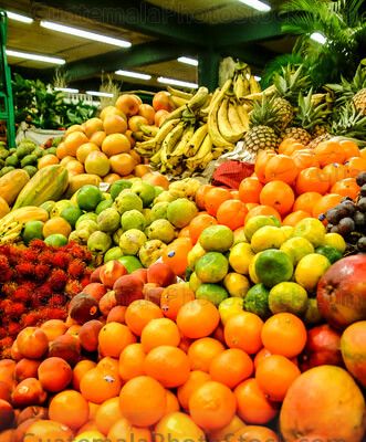 Puesto de frutas