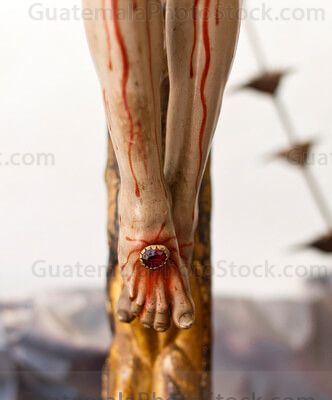 Detalle de crucifijo