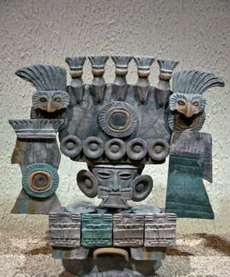 Incensario ceremonial de Teotihuacan