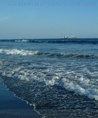 Playa en Puerto de San José