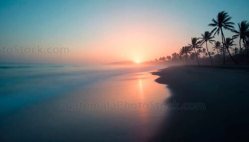 Amanecer en la playa