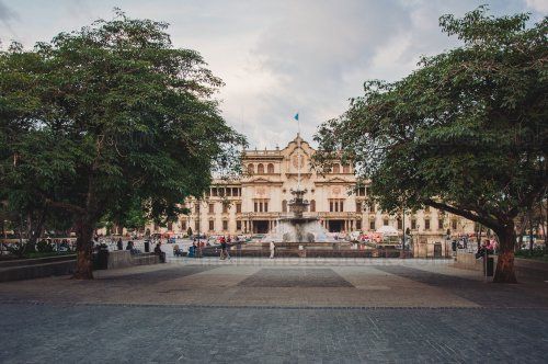 Plaza central, Ciudad de Guatemala
