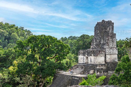 Templo II de las Mascaras, Tikal