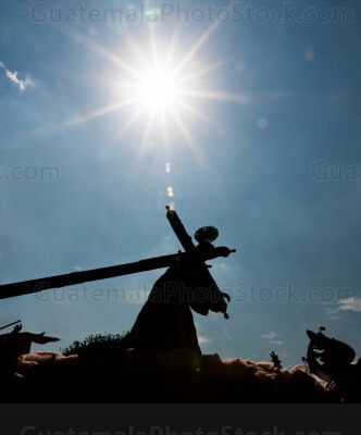 Silueta de Jesús Nazareno de Santa Ana