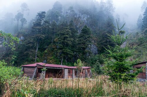 Casa de visitantes, Laguna Magdalena
