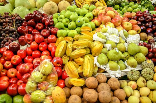 Puesto de frutas