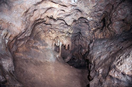 Interior cueva del mono San Antonio Huista