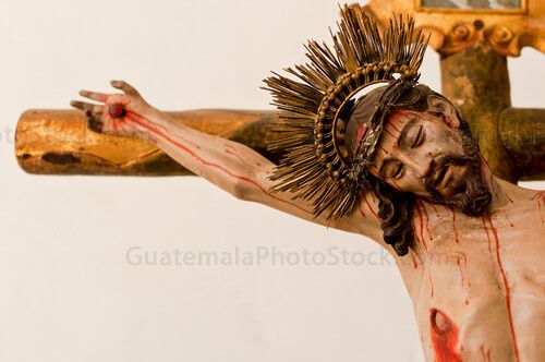 Detalle de crucifijo
