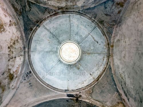 Cupula en el Palacio de los Capitanes, Antigua Guatemala
