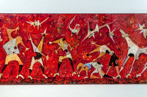 Detalle de la obra La Peste