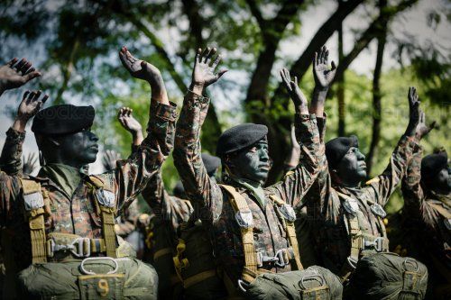 Kaibiles en el desfile militar 2025