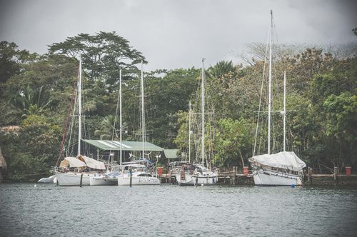 Embarcadero en Río Dulce
