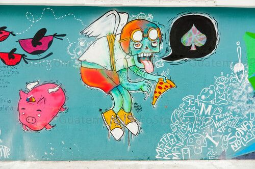 Graffiti en la Zona 1
