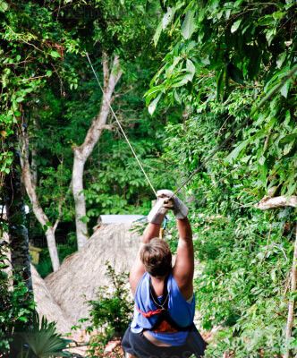 Canopy en Parque Nacional Tikal