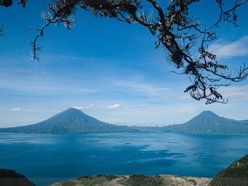 Mirador al Lago de Atitlán