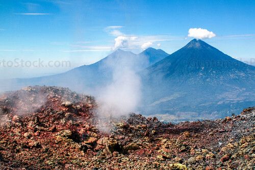 Crater Volcán de Pacaya